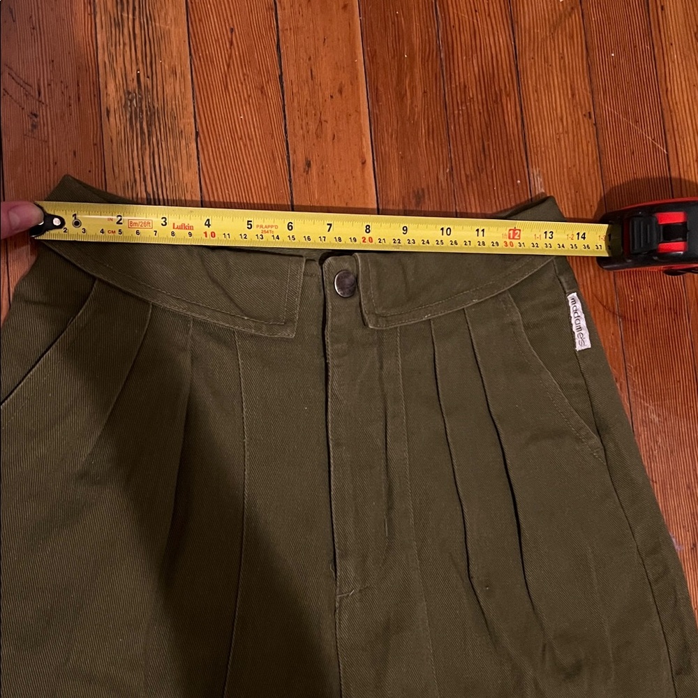 High Rise Cotton Trousers - Picture 6 of 15